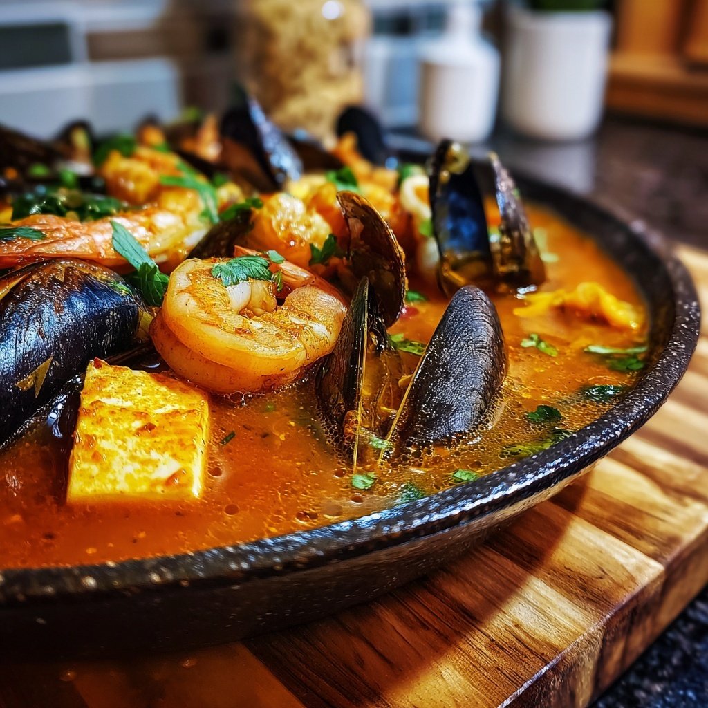 One-Pot Spicy Spanish Seafood Stew