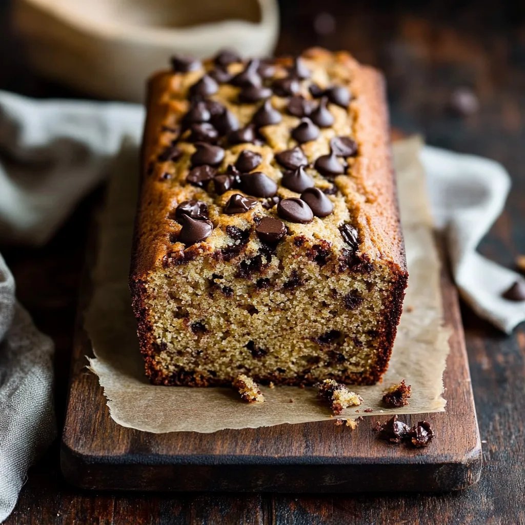 Ultimate Chocolate Chip Banana Bread