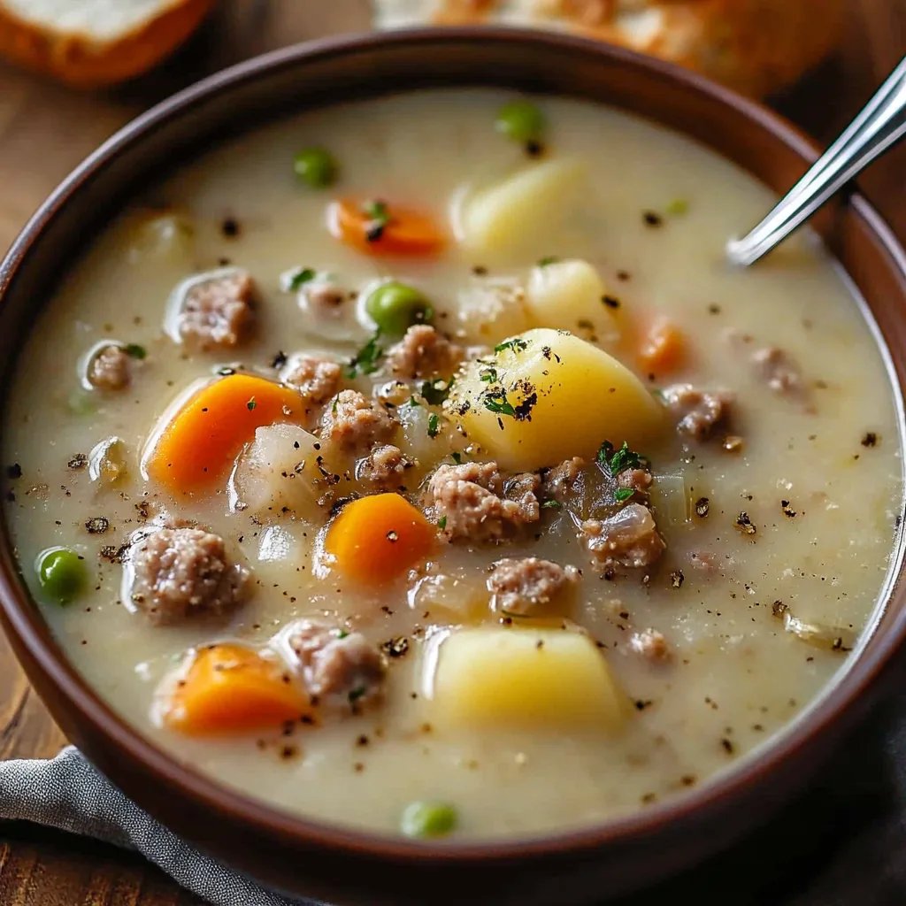 Creamy Potato & Hamburger Soup: An Incredible Ultimate Recipe
