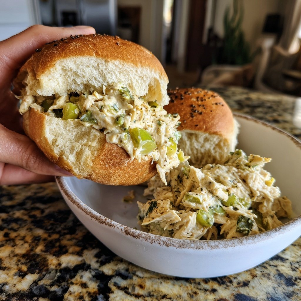 Ranch Chicken Salad Sliders