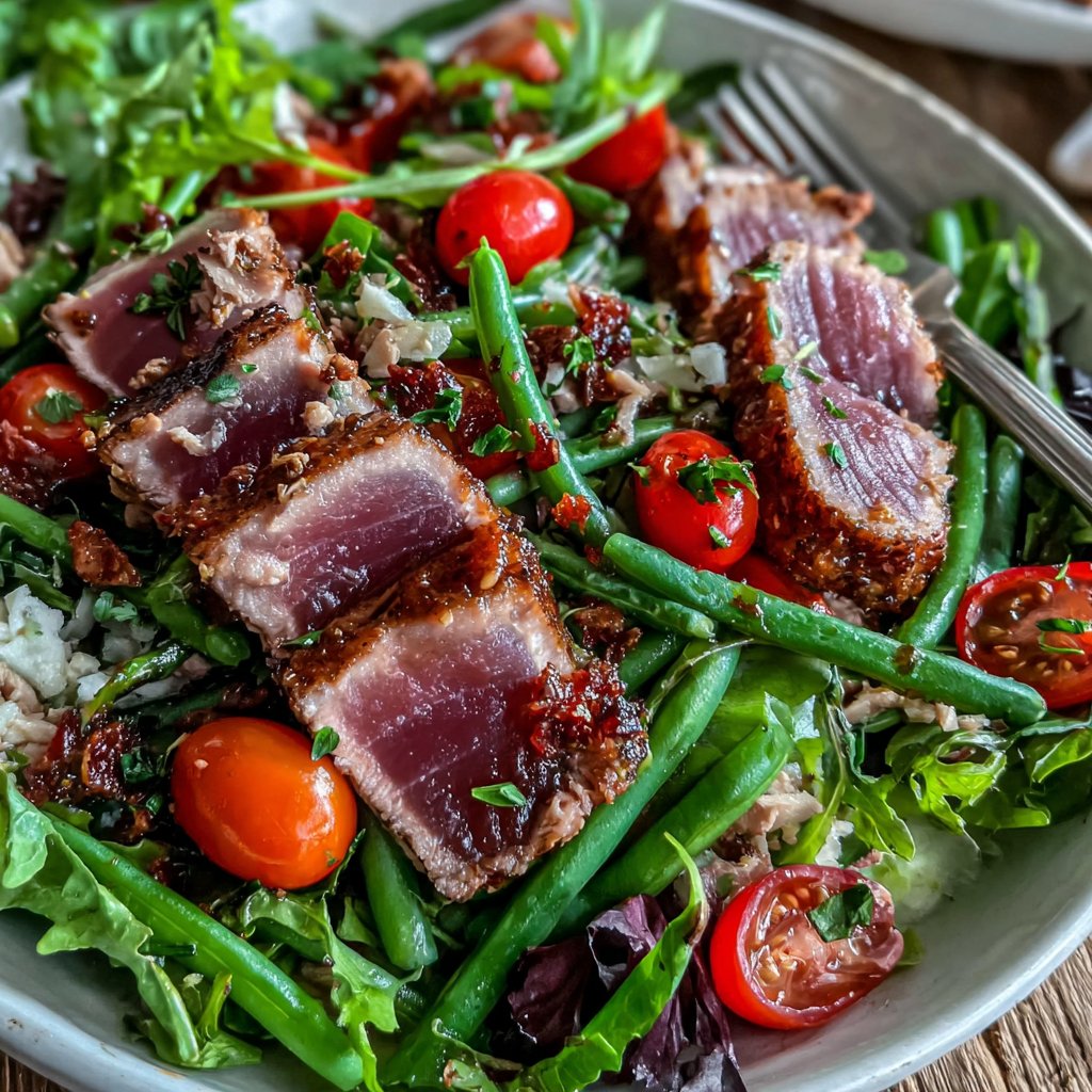 Tuna Nicoise Protein Salad