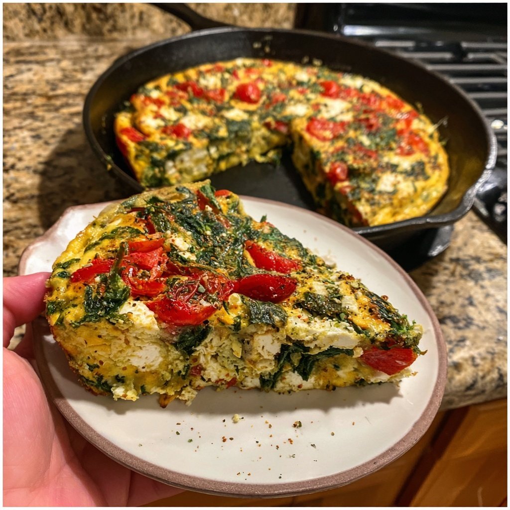 Veggie Egg White Frittata
