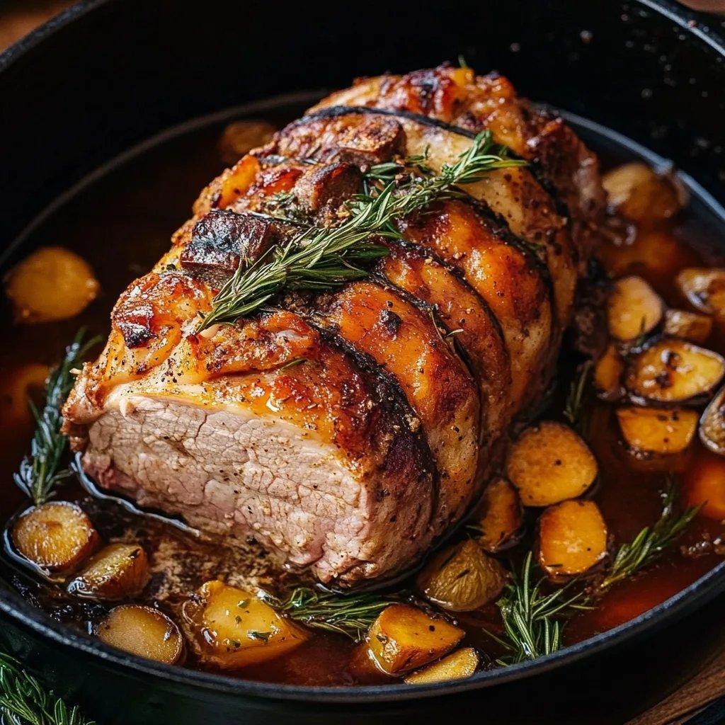 Dutch Oven Pork Loin