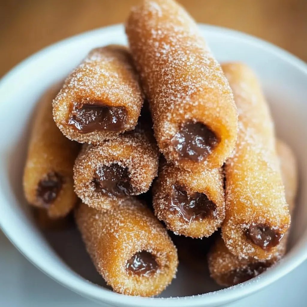 Homemade Churro Bites with Nutella: The Ultimate 10-Step Recipe