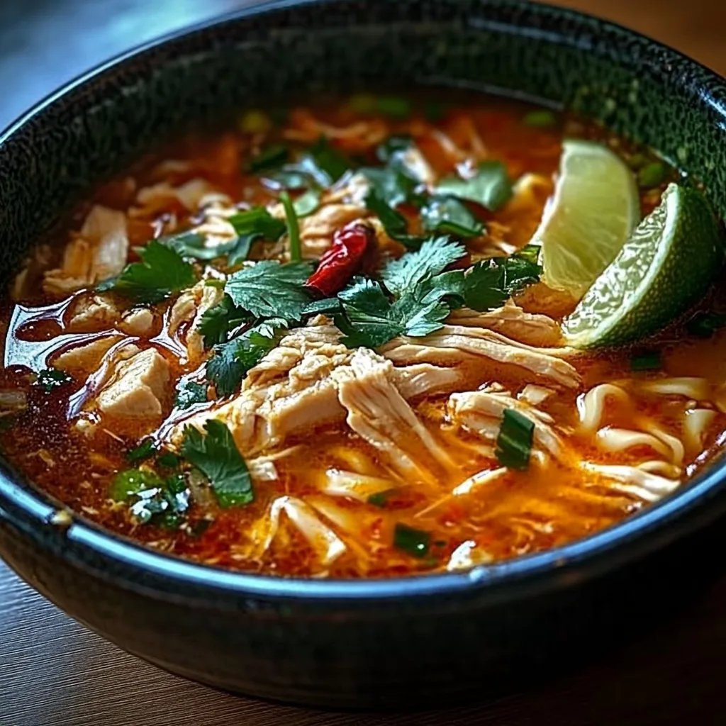 Best Spicy Chicken Noodle Soup: An Amazing Ultimate Recipe