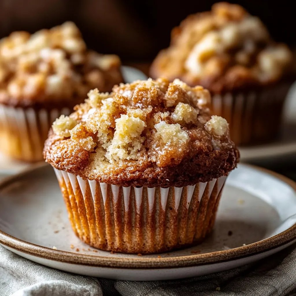 Coffee Cake Muffins