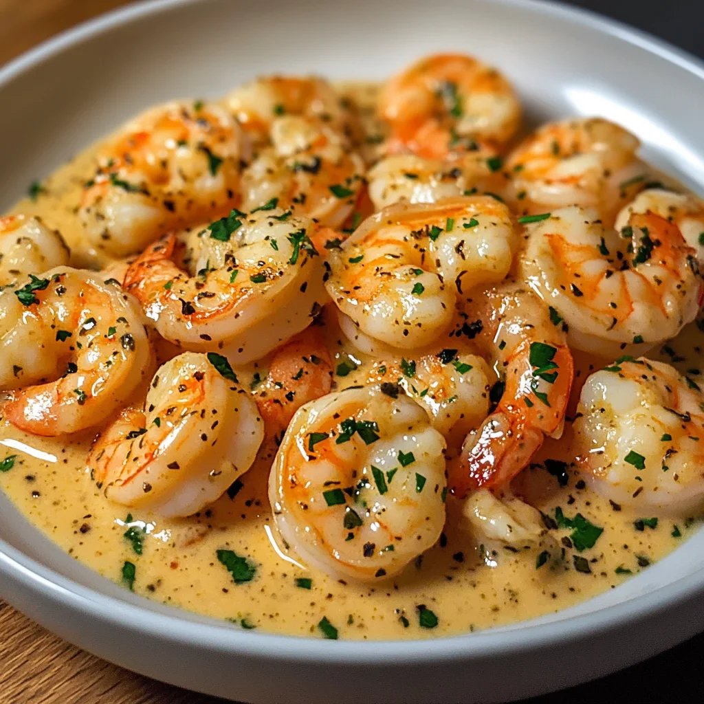Easy Creamy Garlic Shrimp: An Amazing Ultimate Recipe in 15 Minutes