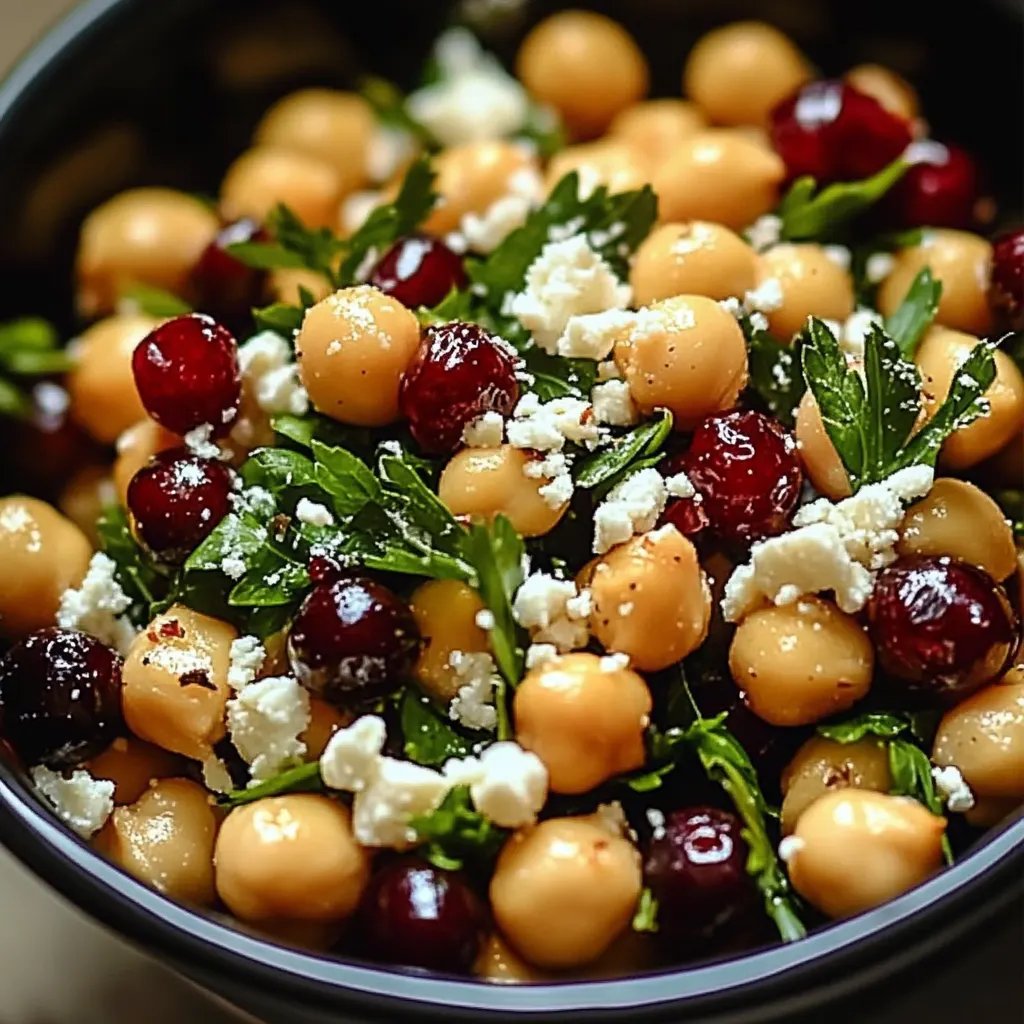 Feta & Cranberry Chickpeas: An Amazing Ultimate Recipe