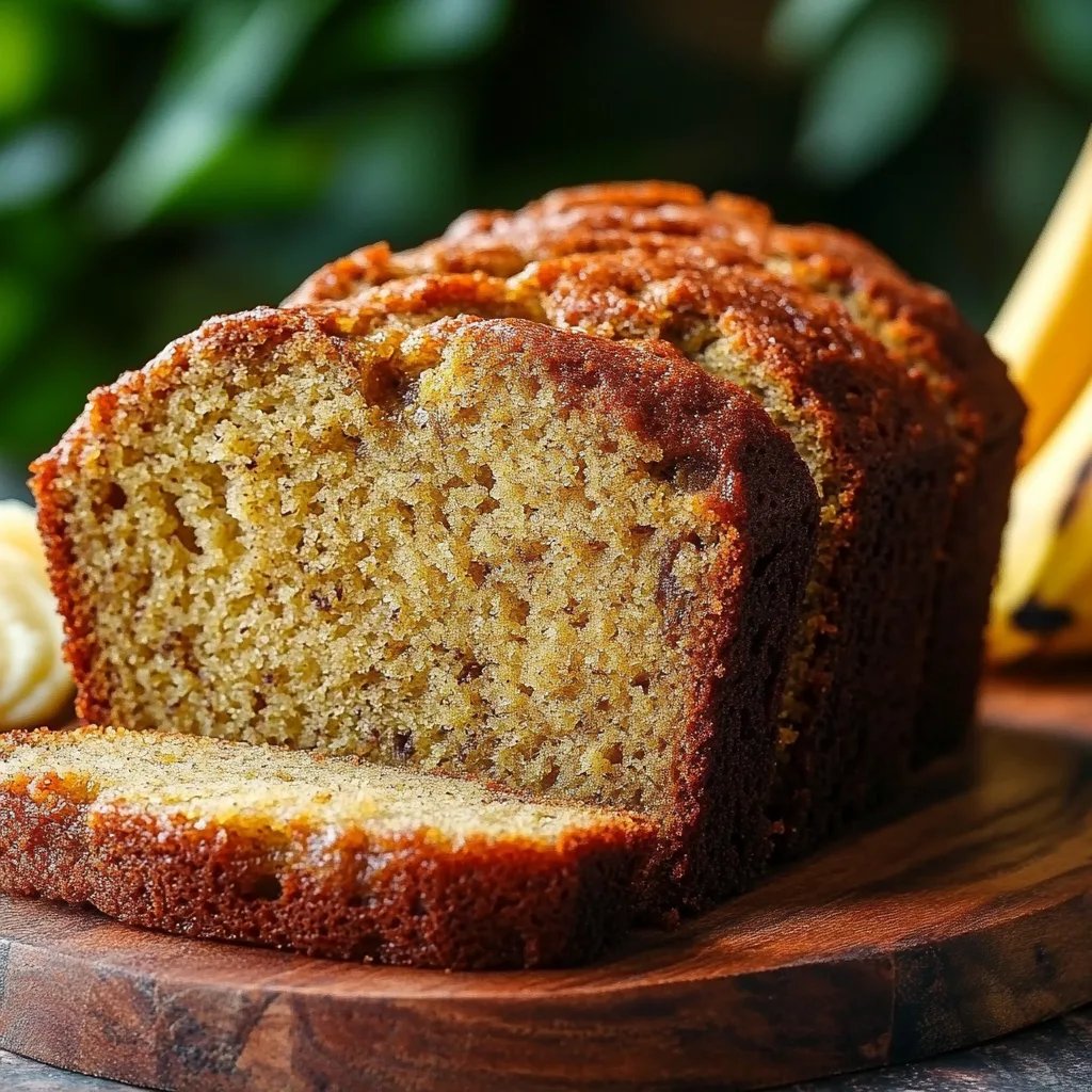 Moist Banana Bread Recipe