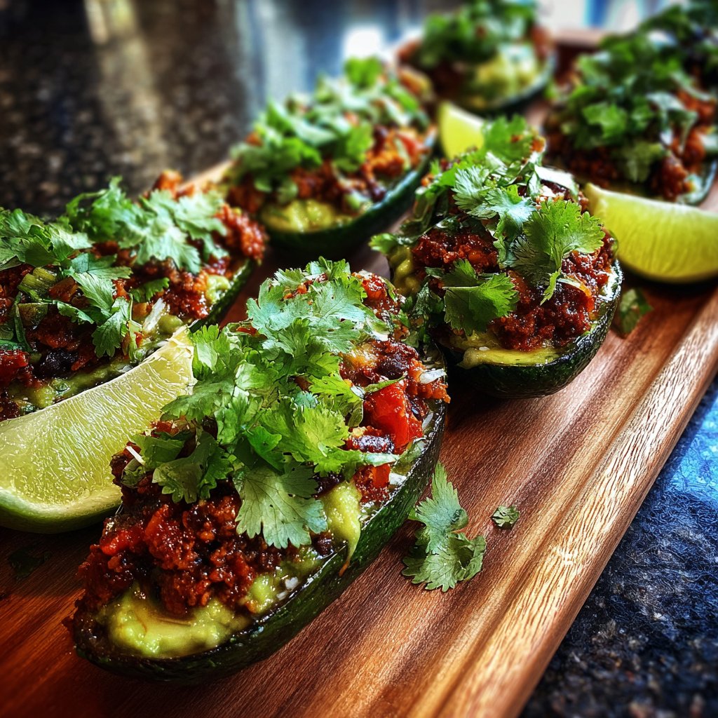 Chili Avocado Boats