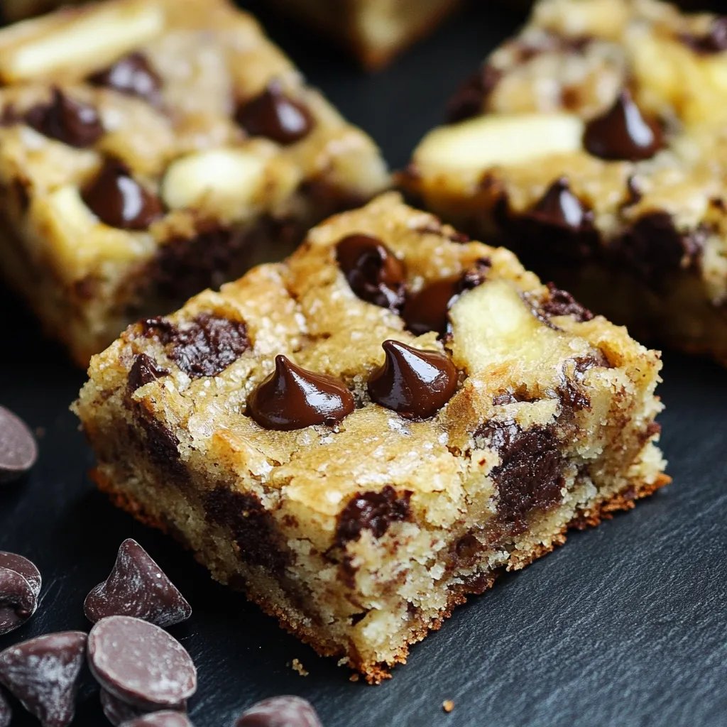 Chocolate Chip Banana Bars