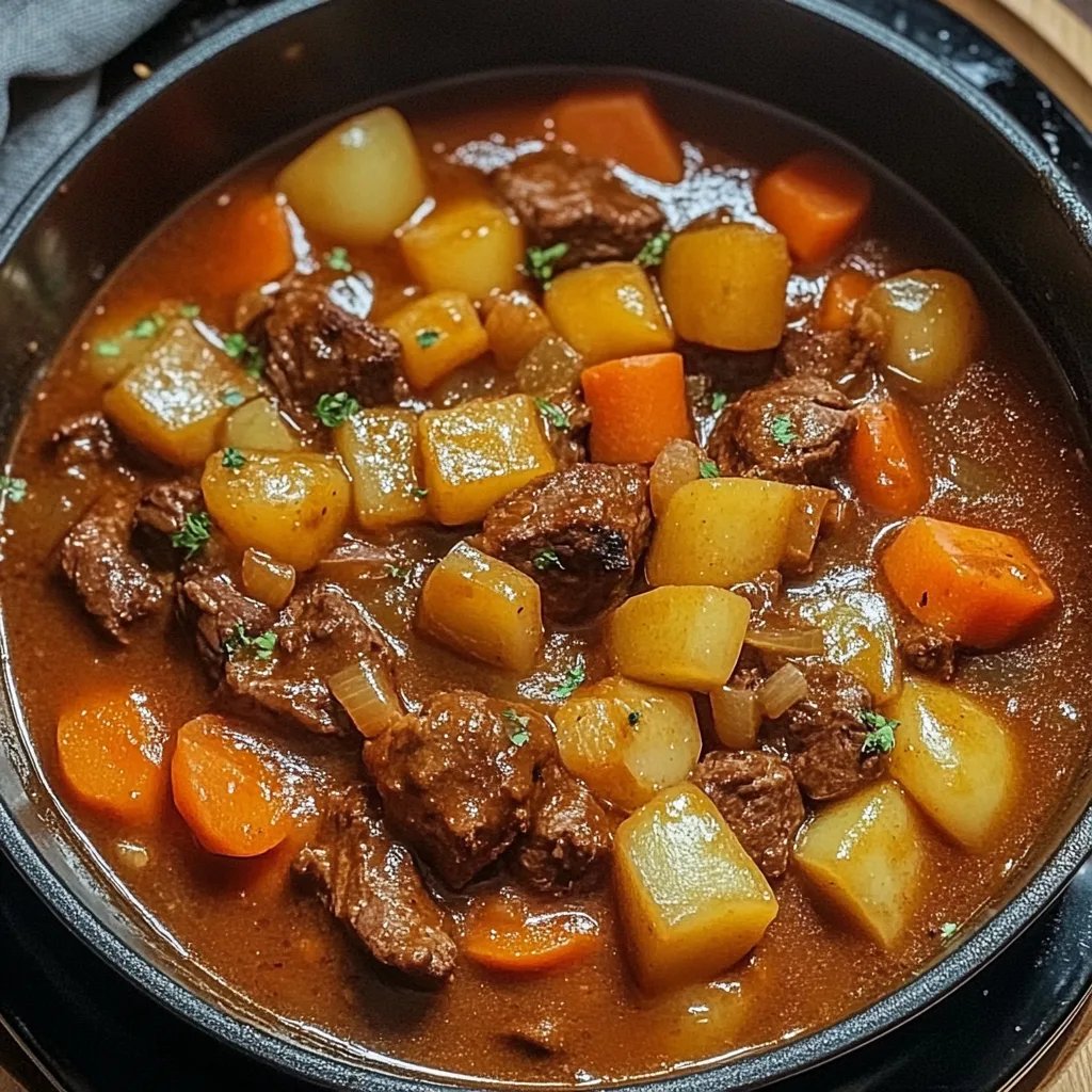 Easy Homemade Beef Stew: The Incredible 5-Ingredient Recipe